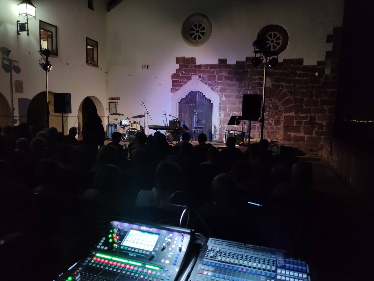 Concert en espai medieval